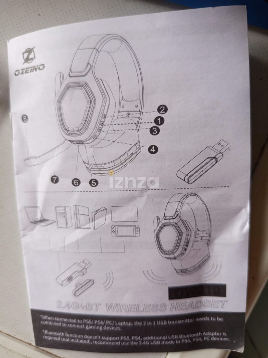 🎧 Casque Gaming OZEINO — 3