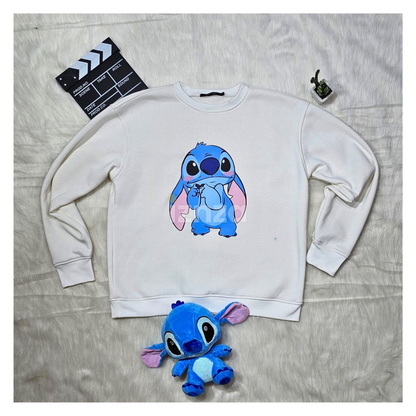 سويت Stitch أوفر سايز - توب مونطوني انفيزيبل تركيا — 3