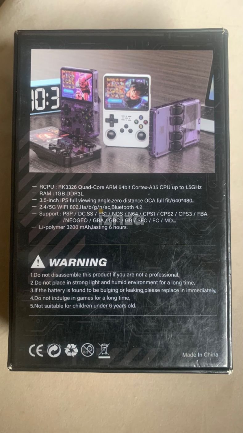 R36S Retro Game Console — 4