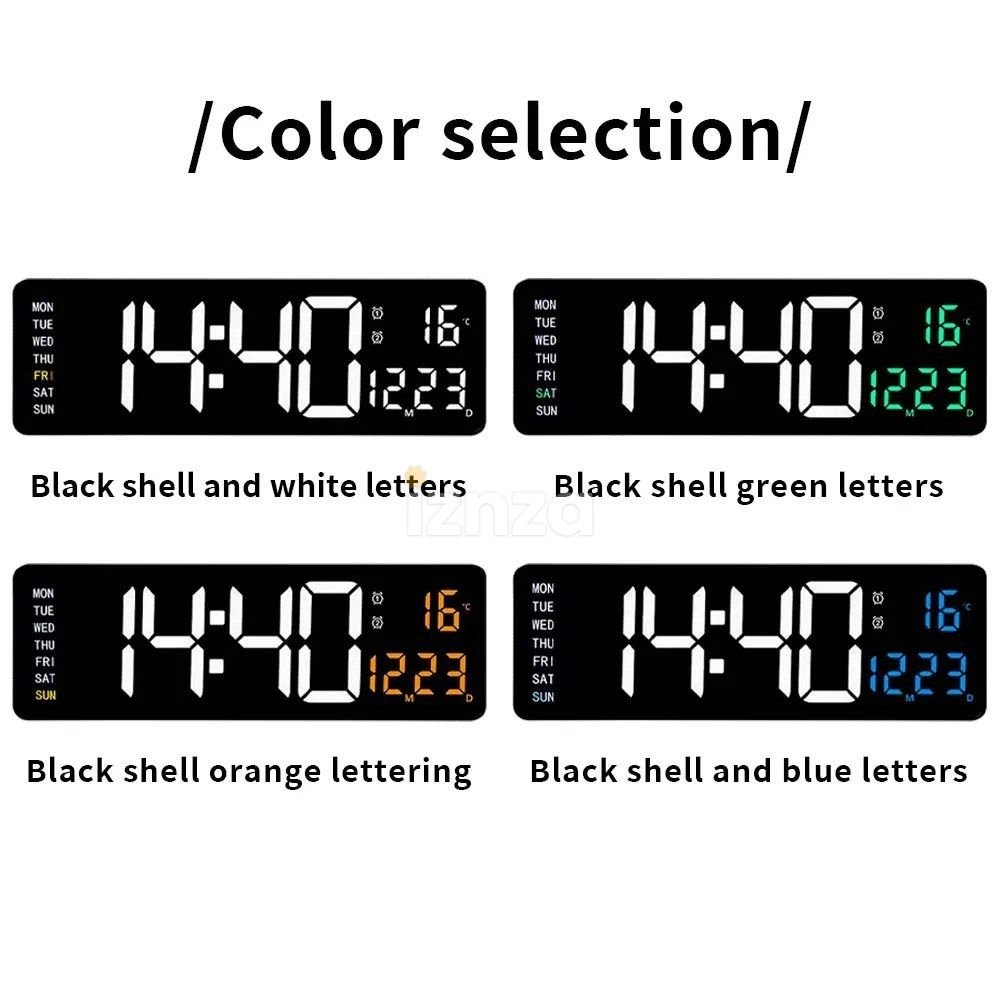 Digital clock ساعة رقمية — 6