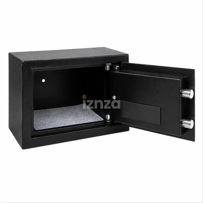 Coffre-Fort Électronique avec Clavier Numérique + 4 Piles AA Maxell – 31 × 20 × 20 cm — 4