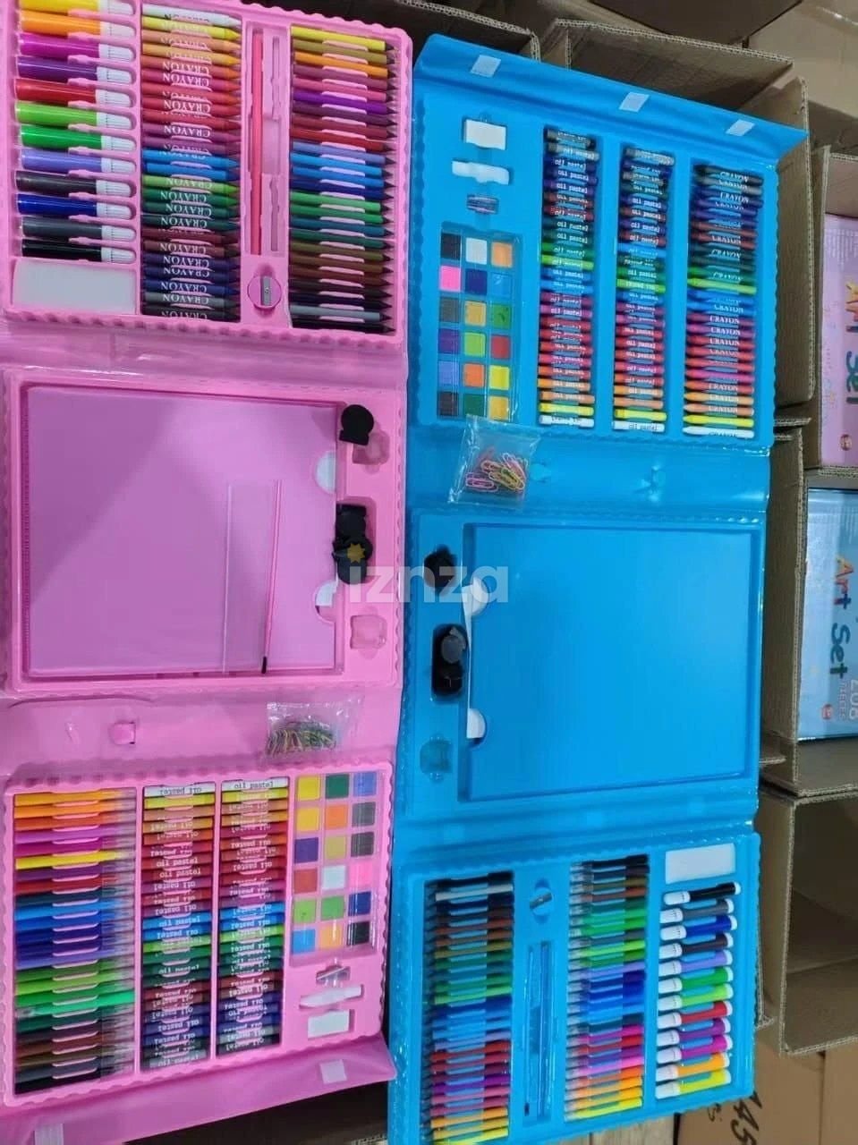 طقم رسم ضخم 208 قطعة فـ علبة وحدة — 2