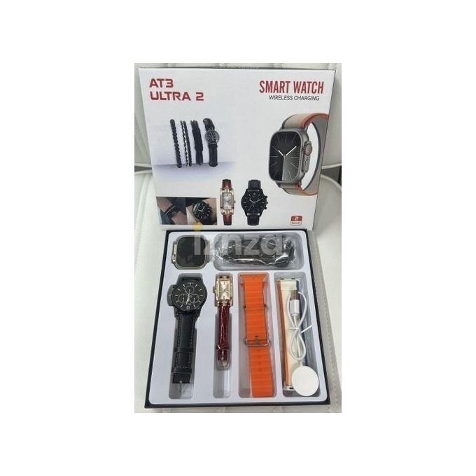 Pack smartwatch AT3 Ultra 2 مجموعة ساعتي — 5