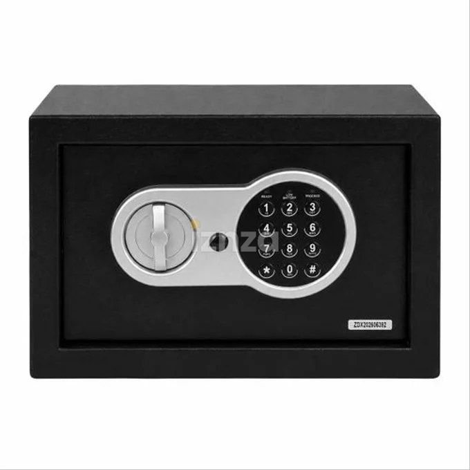 Coffre-Fort Électronique avec Clavier Numérique + 4 Piles AA Maxell – 31 × 20 × 20 cm — 2