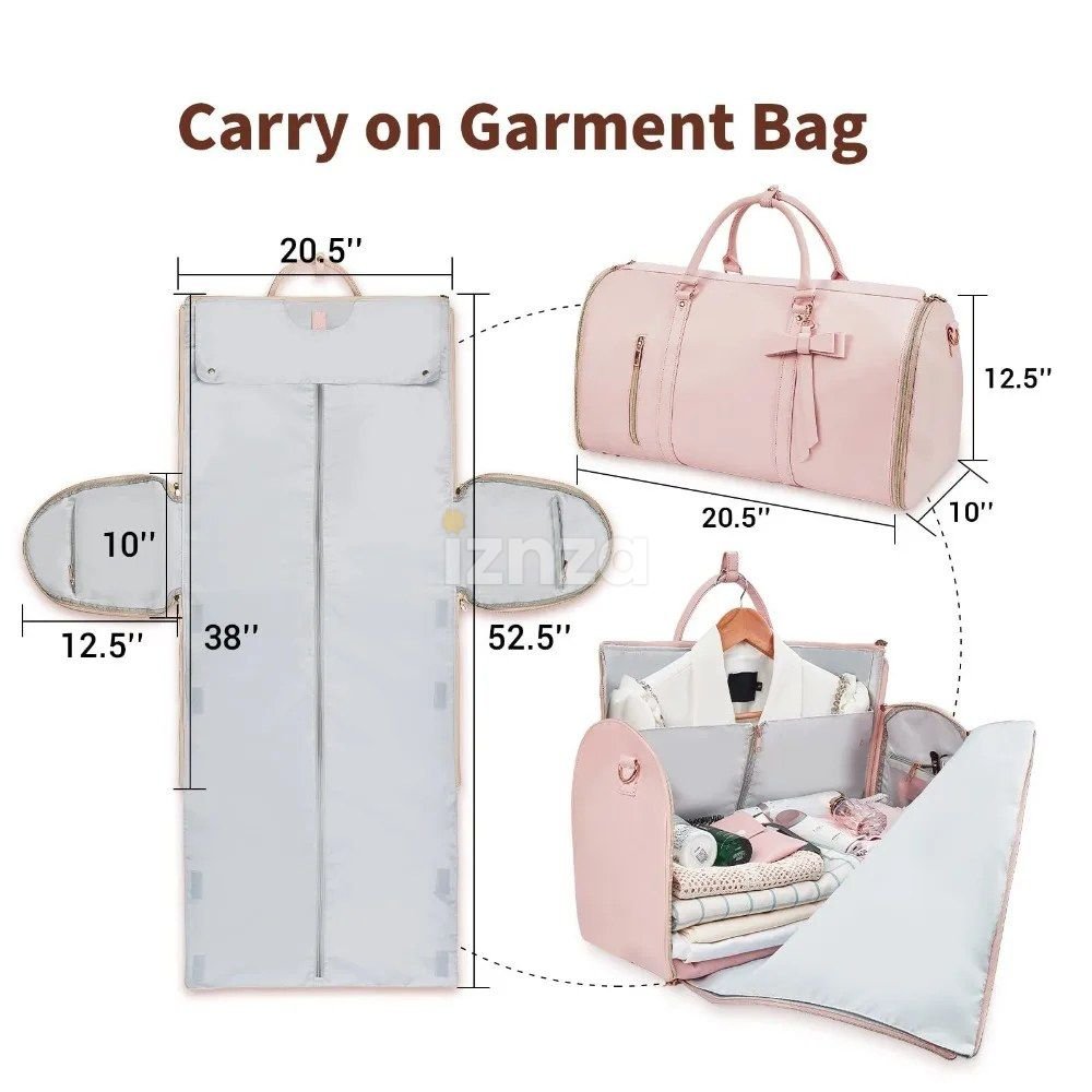 Sac de voyage portable حقيبة ملابس قابلة للتحويل — 2
