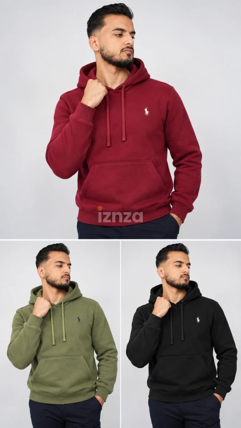 Pack de 3 Hoodies Homme – 3 couleurs, tailles M à 3XL — 2